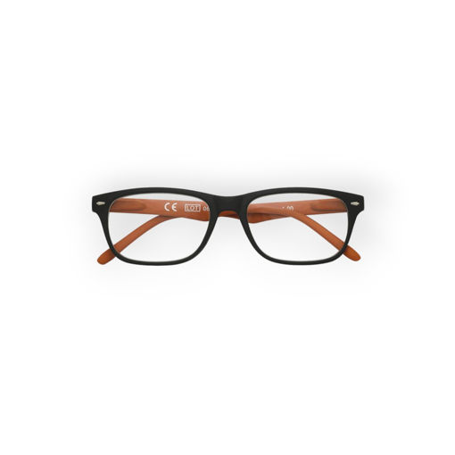 Picture of ZIPPO READING GLASSES +2.50 BLACK AND BROWN